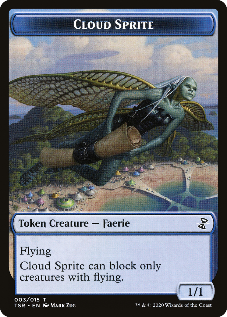 Cloud Sprite  [Time Spiral Remastered Tokens]