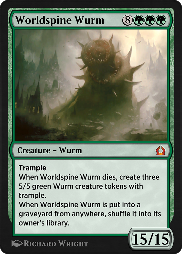 Worldspine Wurm  [Explorer Anthology 3]