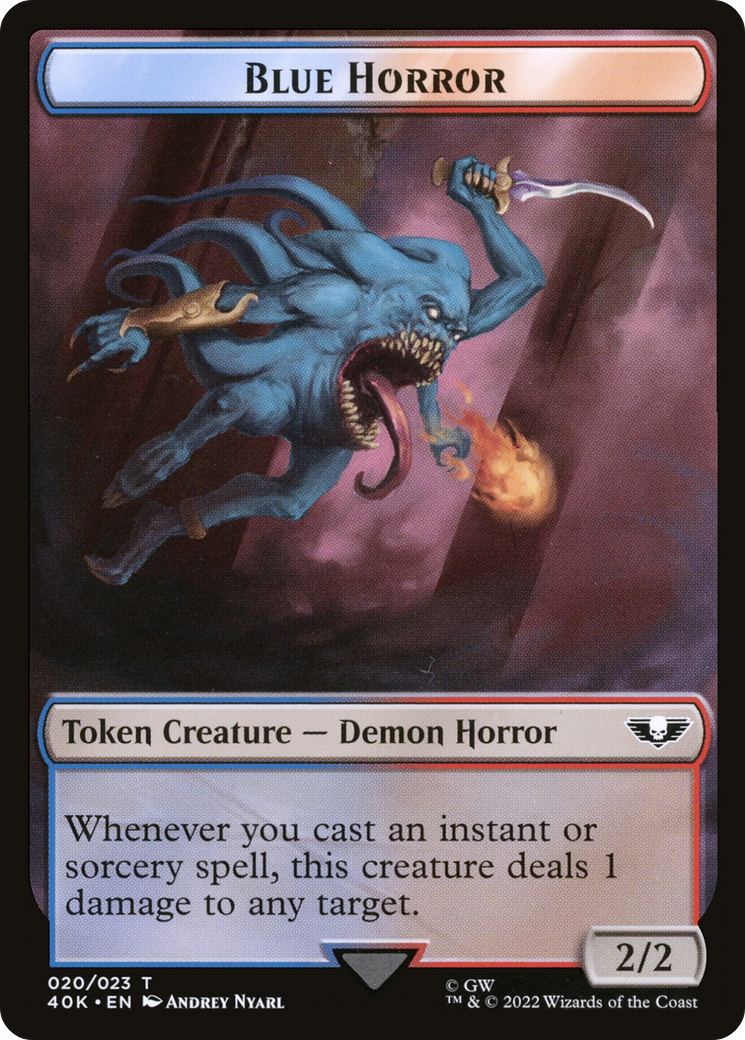 Blue Horror  [Warhammer 40,000 Tokens]