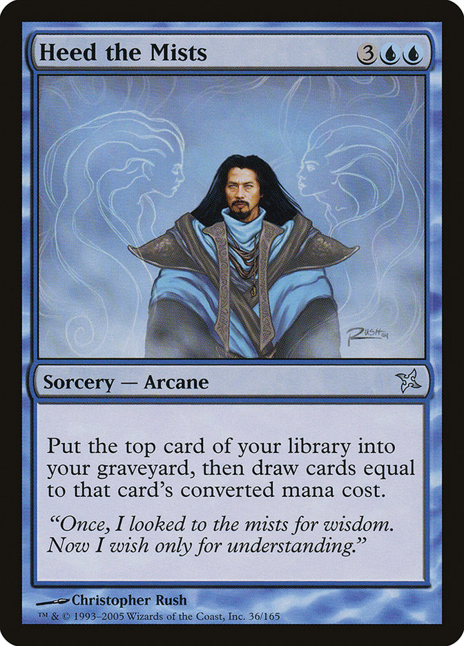 Heed the Mists [Betrayers of Kamigawa] Foil
