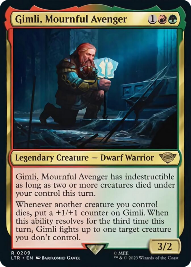 Gimli, Mournful Avenger [The Lord of the Rings: Tales of Middle-Earth] Foil