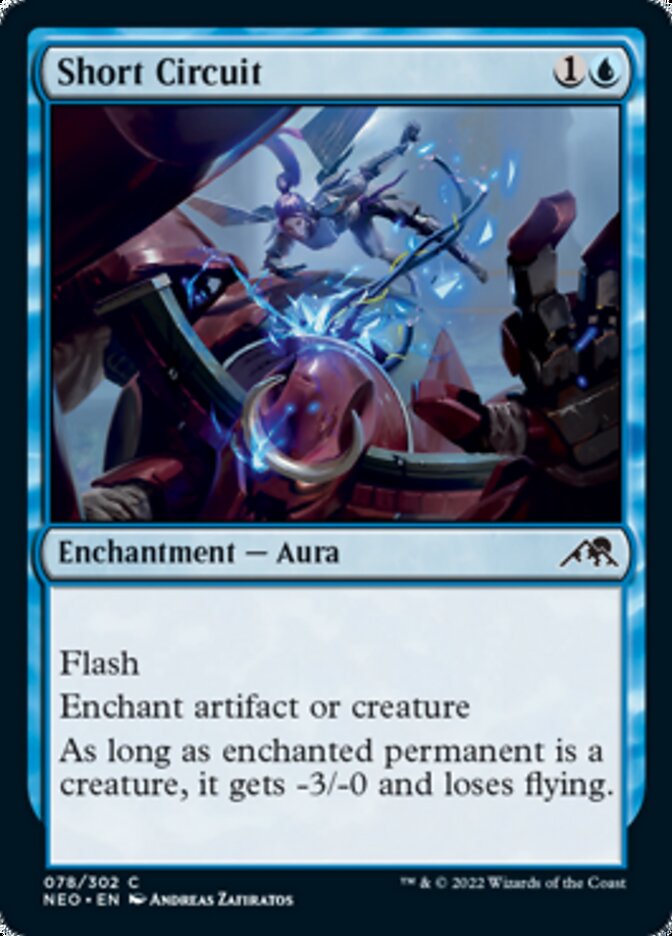 Short Circuit [Kamigawa: Neon Dynasty] Foil