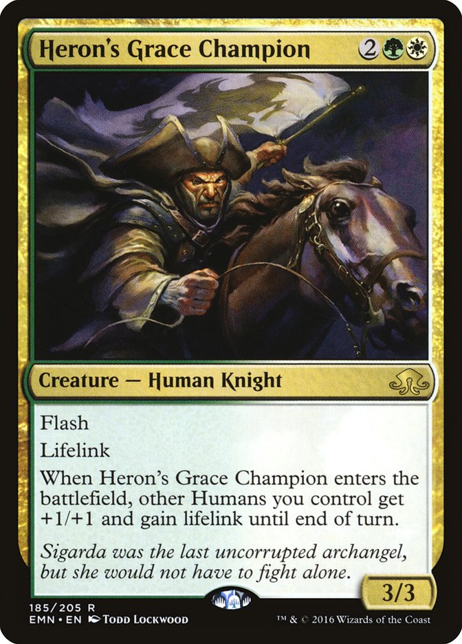 Heron's Grace Champion [Eldritch Moon] Foil