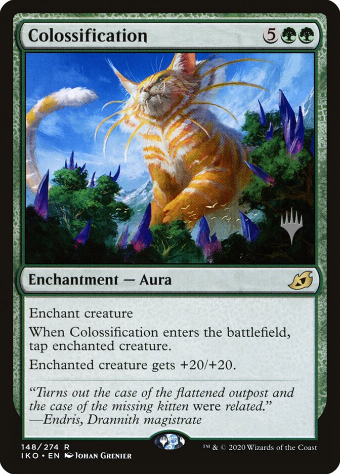 Colossification (Promo Pack) [Ikoria: Lair of Behemoths Promos] Foil