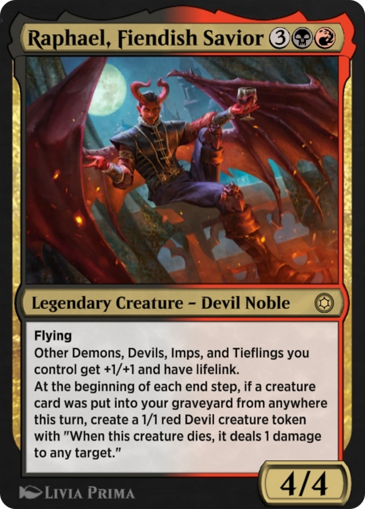 Raphael, Fiendish Savior  [Alchemy Horizons: Baldur's Gate]