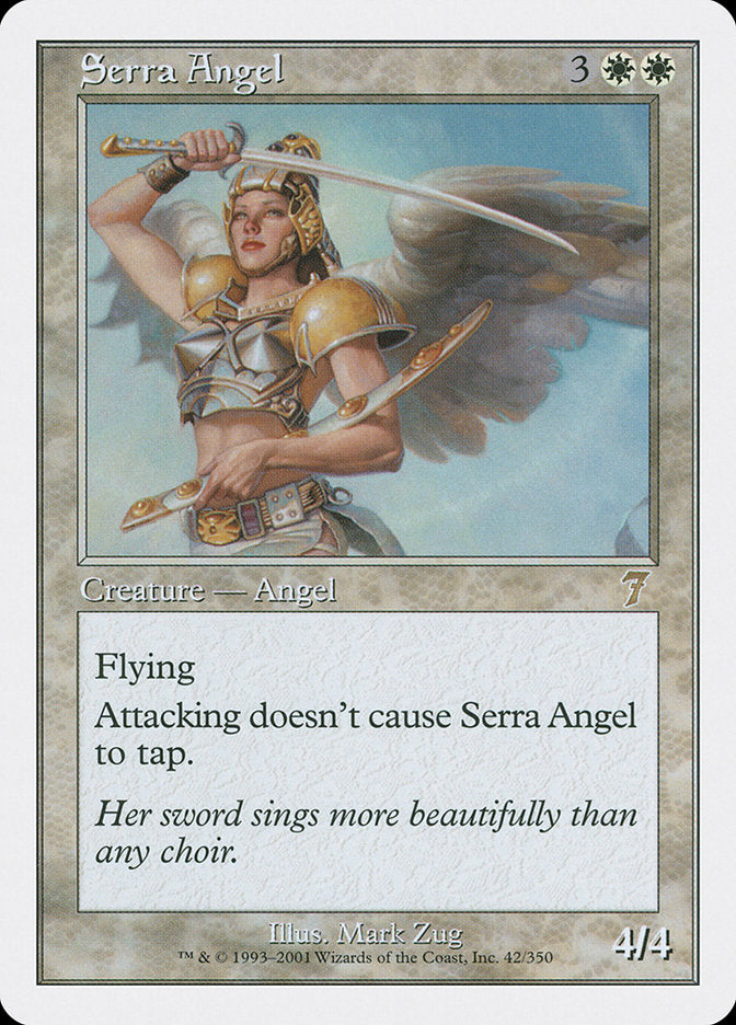 Serra Angel [Seventh Edition] Foil