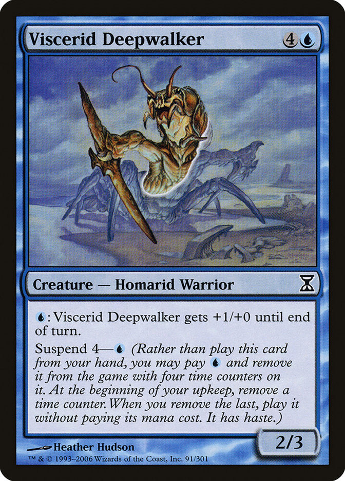 Viscerid Deepwalker [Time Spiral] Foil