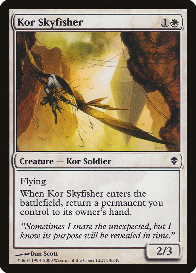 Kor Skyfisher [Zendikar] Foil