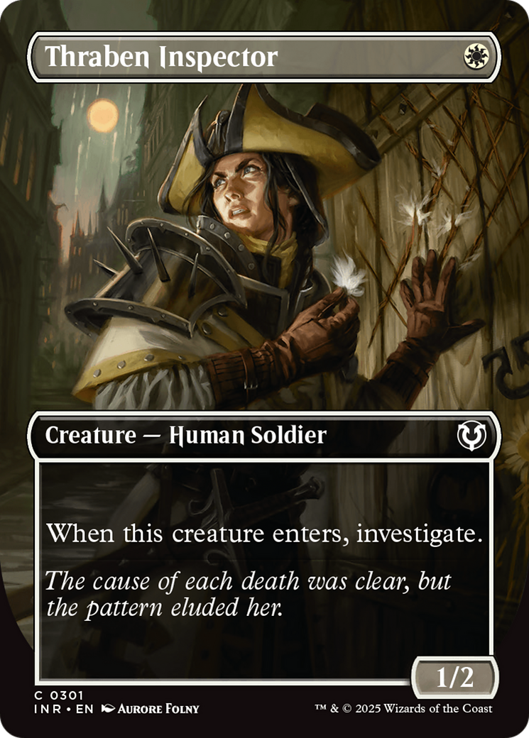 Thraben Inspector (Borderless) [Innistrad Remastered] Foil
