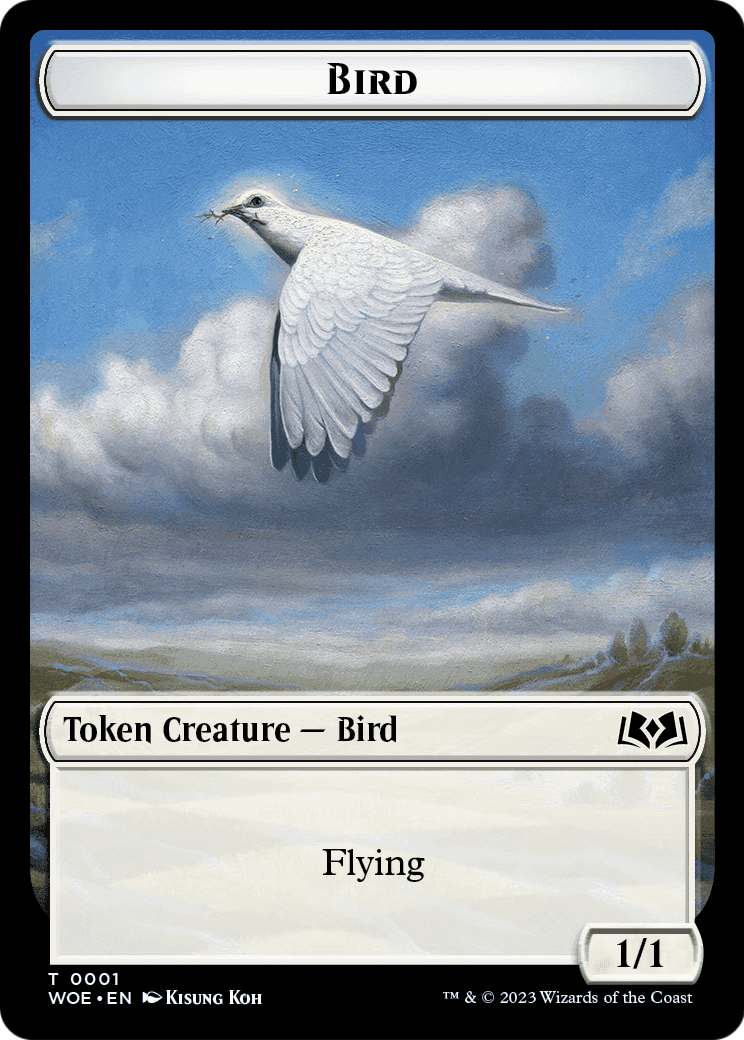 Bird  [Wilds of Eldraine Tokens]