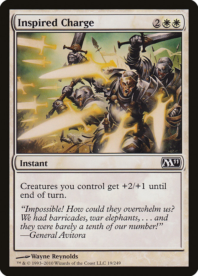 Inspired Charge [Magic 2011] Foil