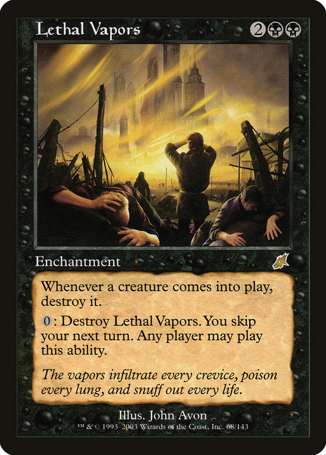 Lethal Vapors [Scourge] Foil