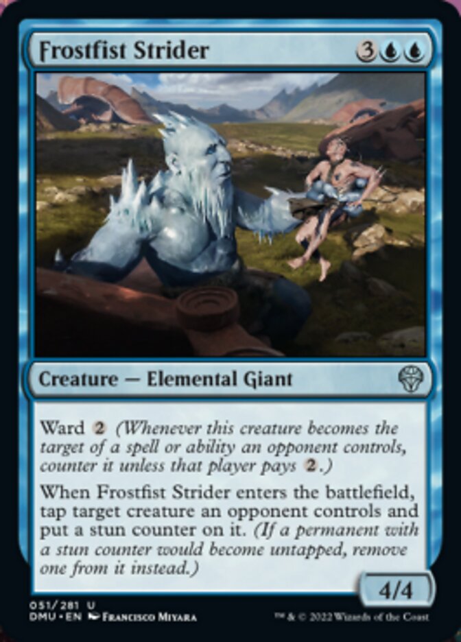 Frostfist Strider [Dominaria United] Foil