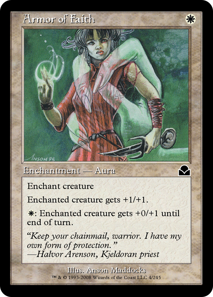 Armor of Faith  [Masters Edition II] Foil