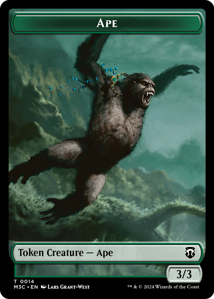 Ape  [Modern Horizons 3 Commander Tokens]