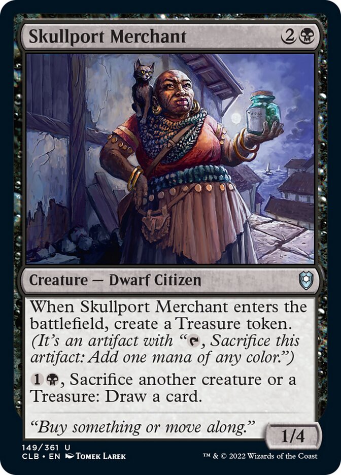 Skullport Merchant [Commander Legends: Battle for Baldur's Gate] Foil