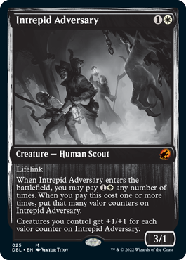 Intrepid Adversary [Innistrad: Double Feature] Foil