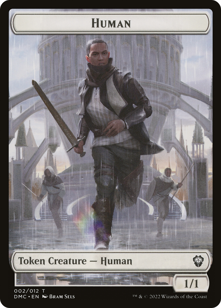 Human  [Dominaria United Commander Tokens] Foil