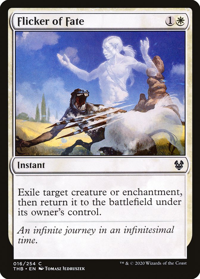 Flicker of Fate [Theros Beyond Death] Foil