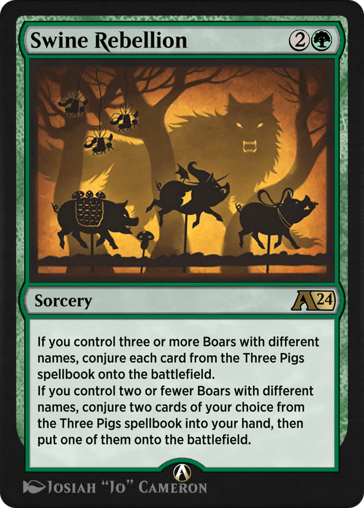 Swine Rebellion  [Alchemy: Wilds of Eldraine]
