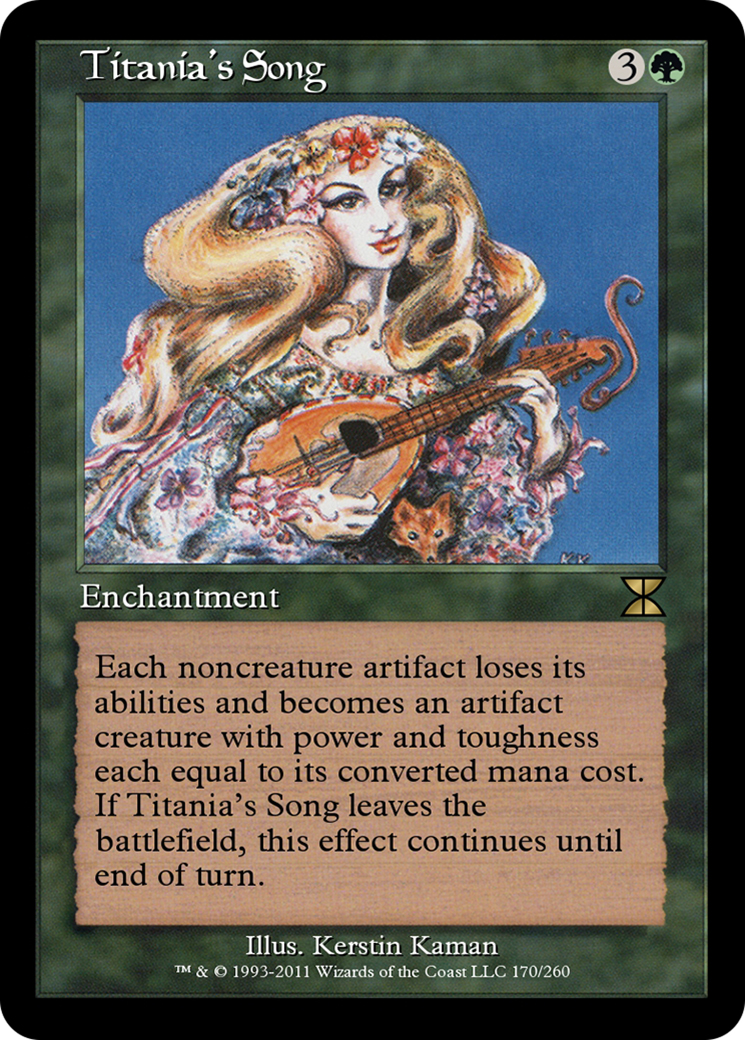 Titania's Song  [Masters Edition IV] Foil
