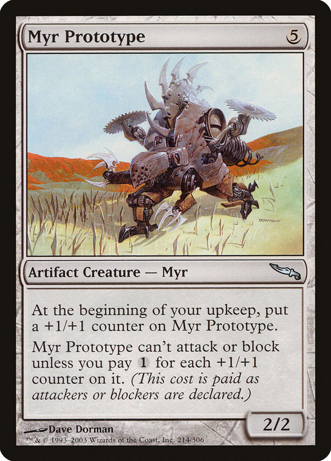 Myr Prototype [Mirrodin] Foil