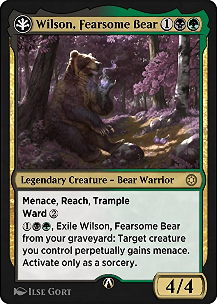 Wilson, Fearsome Bear  [Alchemy Horizons: Baldur's Gate]