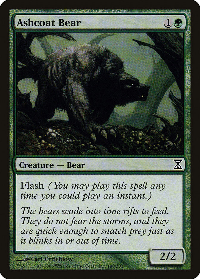 Ashcoat Bear [Time Spiral] Foil