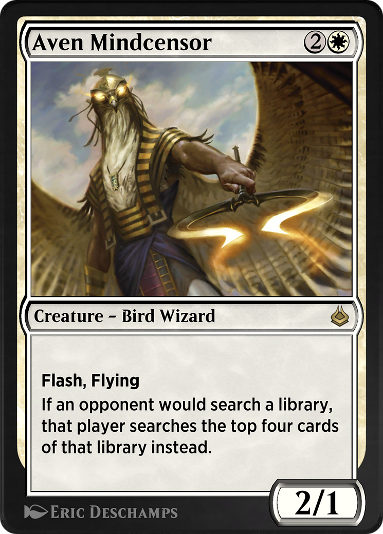 Aven Mindcensor  [Amonkhet Remastered]