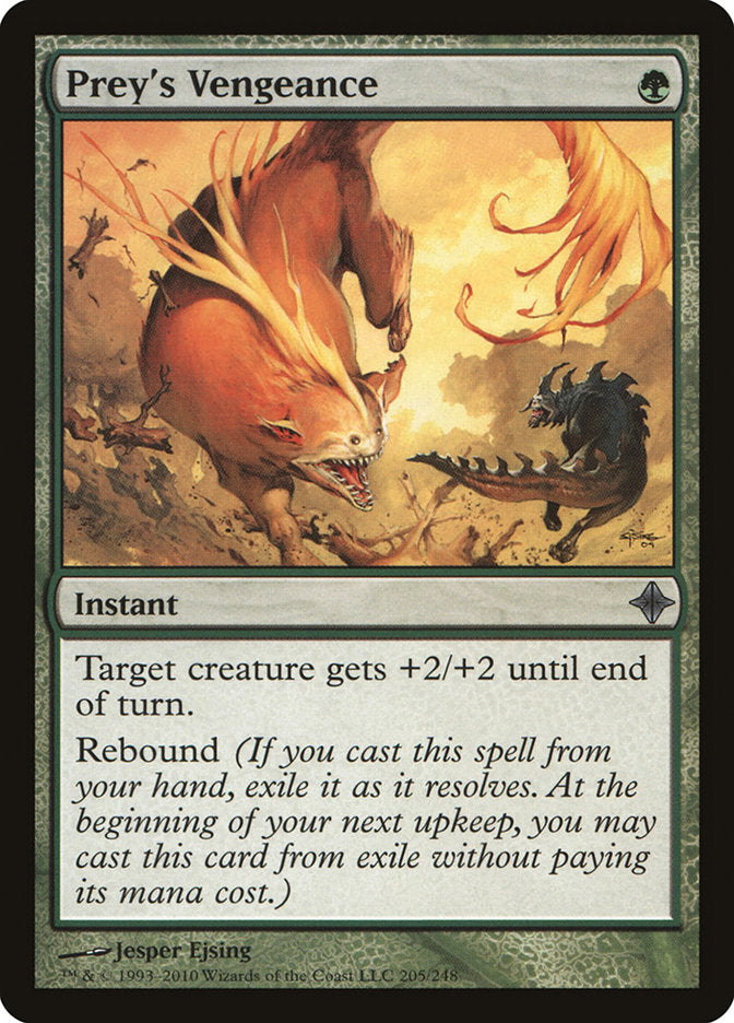 Prey's Vengeance [Rise of the Eldrazi] Foil