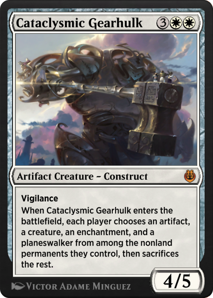 Cataclysmic Gearhulk  [Kaladesh Remastered]