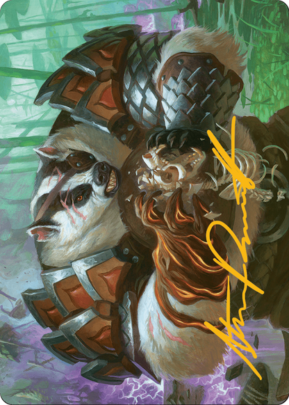 Hugs, Grisly Guardian // Hugs, Grisly Guardian  [Bloomburrow Art Series] (Borderless)