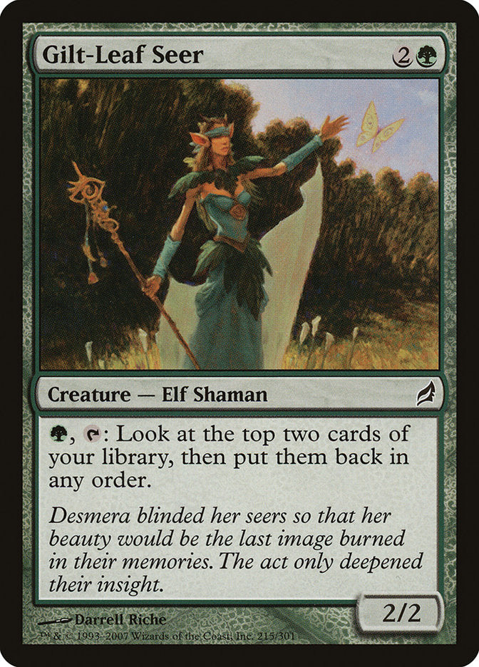 Gilt-Leaf Seer [Lorwyn] Foil