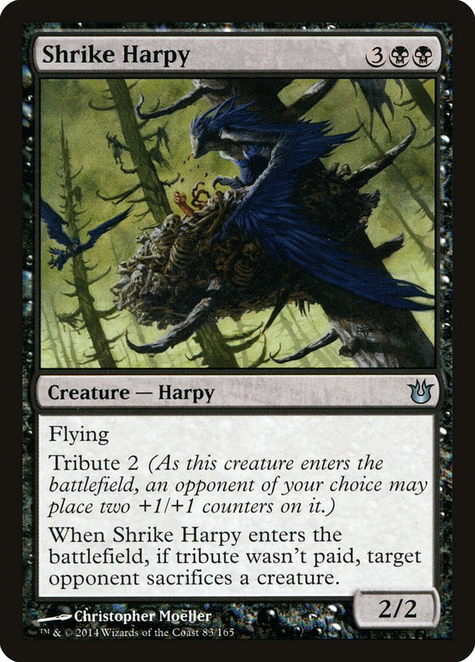 Shrike Harpy [Born of the Gods] Foil