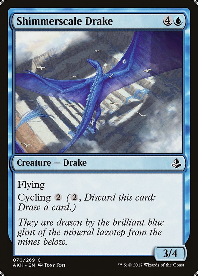 Shimmerscale Drake [Amonkhet] Foil