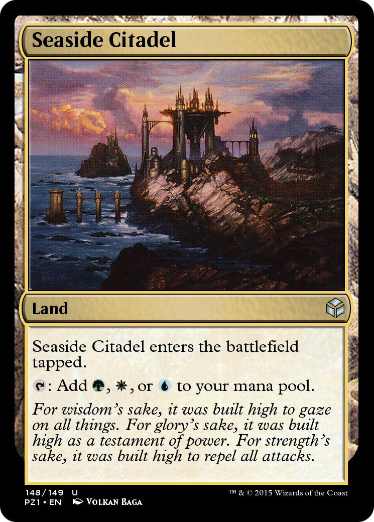 Seaside Citadel  [Legendary Cube Prize Pack] Foil