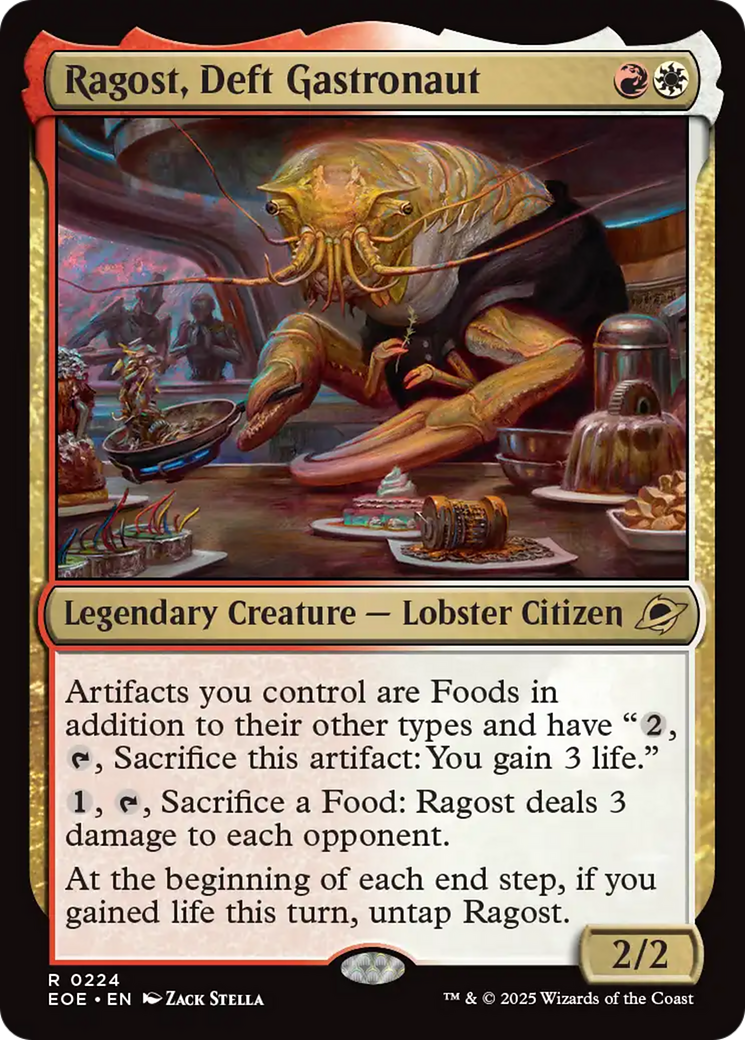 Ragost, Deft Gastronaut [Edge of Eternities] Foil
