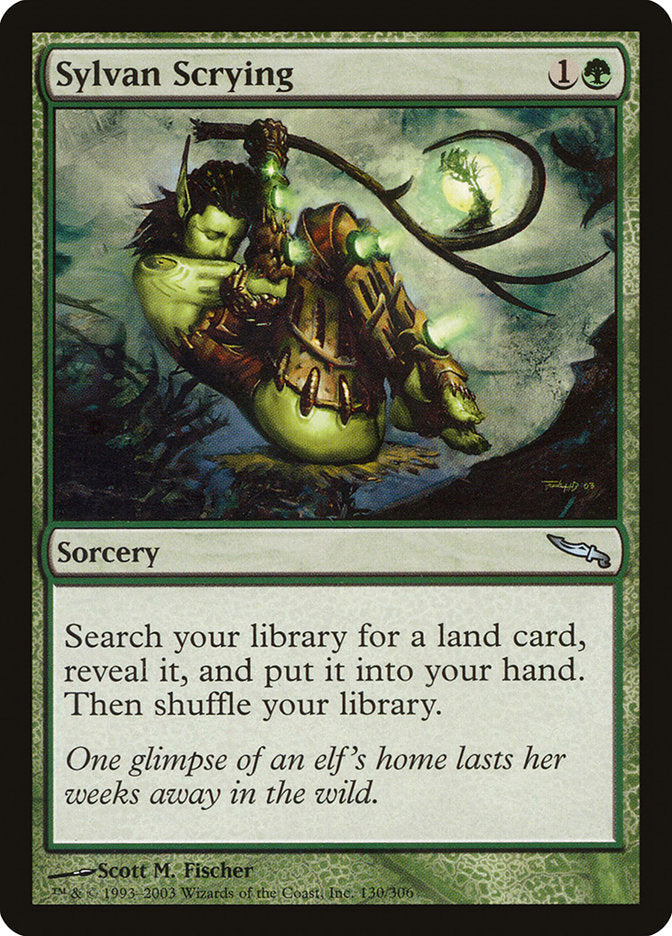 Sylvan Scrying [Mirrodin] Foil