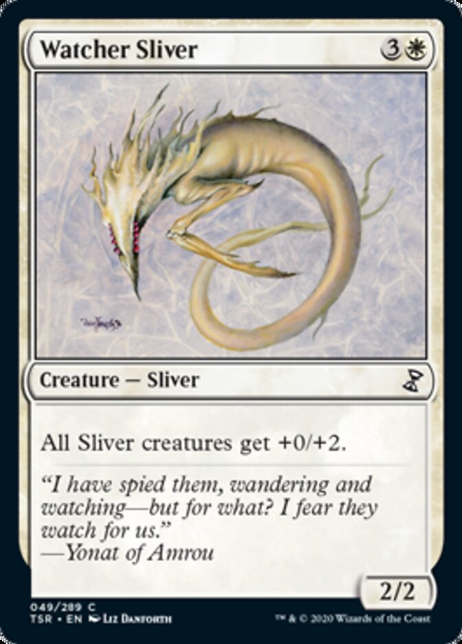 Watcher Sliver [Time Spiral Remastered] Foil