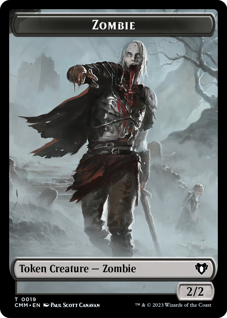 Zombie  [Commander Masters Tokens] Foil