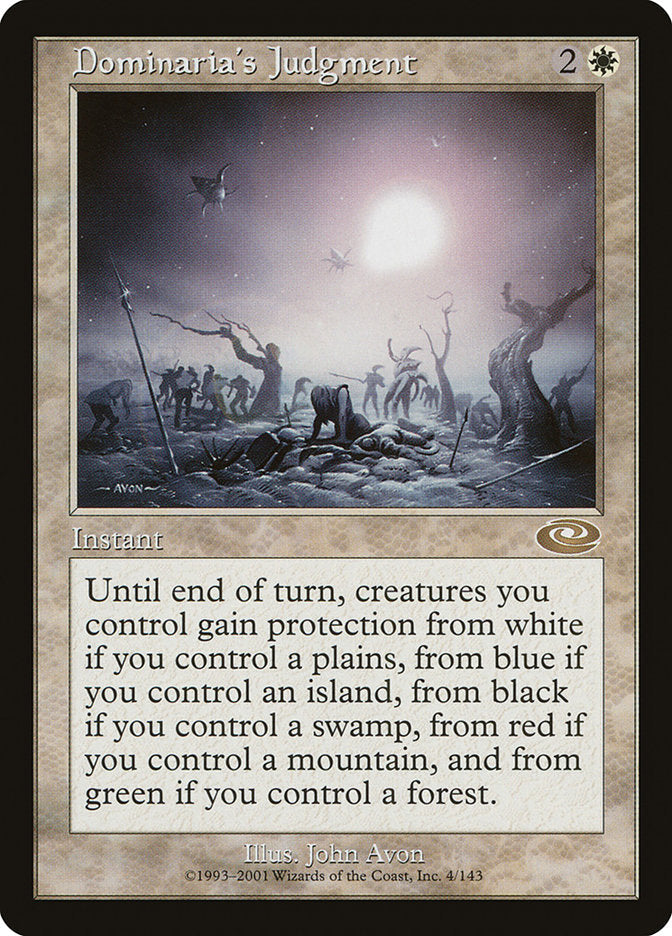 Dominaria's Judgment [Planeshift] Foil