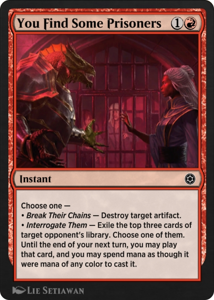 You Find Some Prisoners  [Alchemy Horizons: Baldur's Gate]