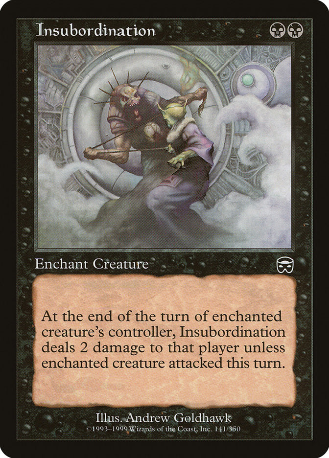 Insubordination [Mercadian Masques] Foil