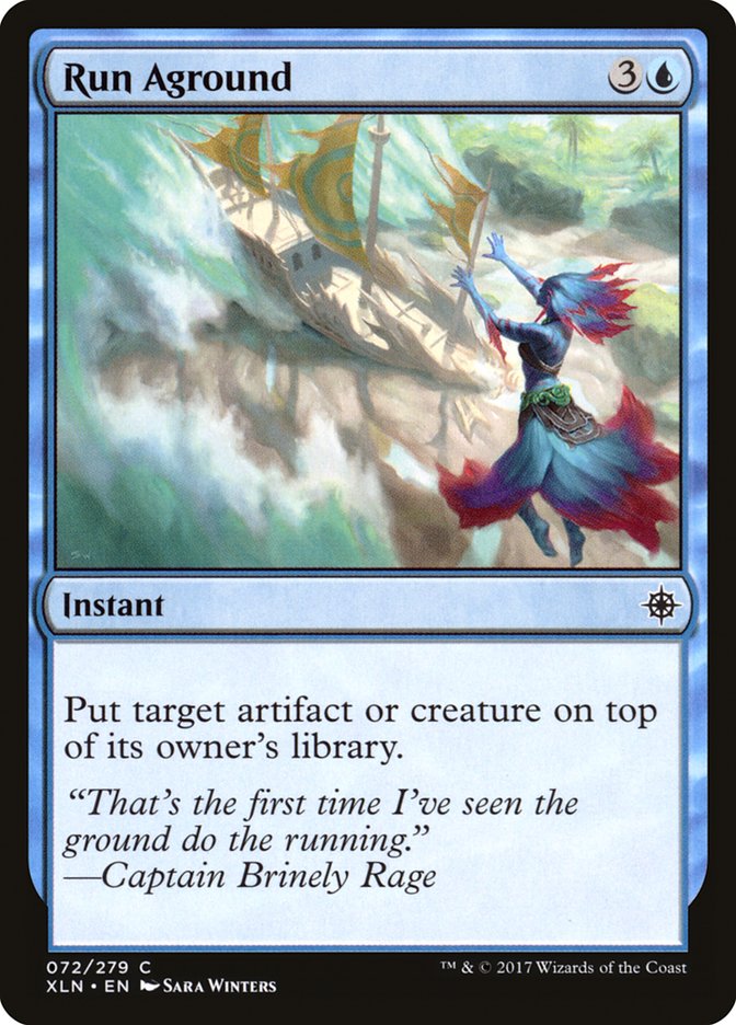 Run Aground [Ixalan] Foil