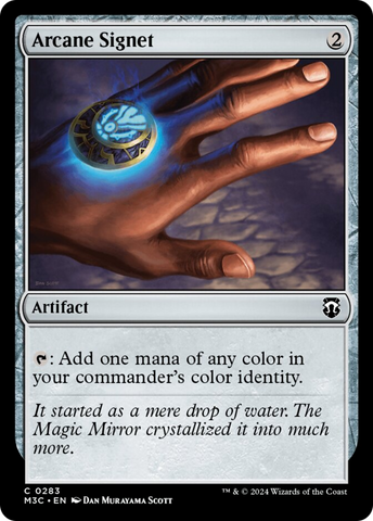 Arcane Signet (Ripple Foil) [Modern Horizons 3 Commander]