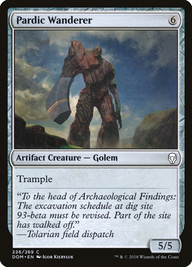Pardic Wanderer [Dominaria] Foil