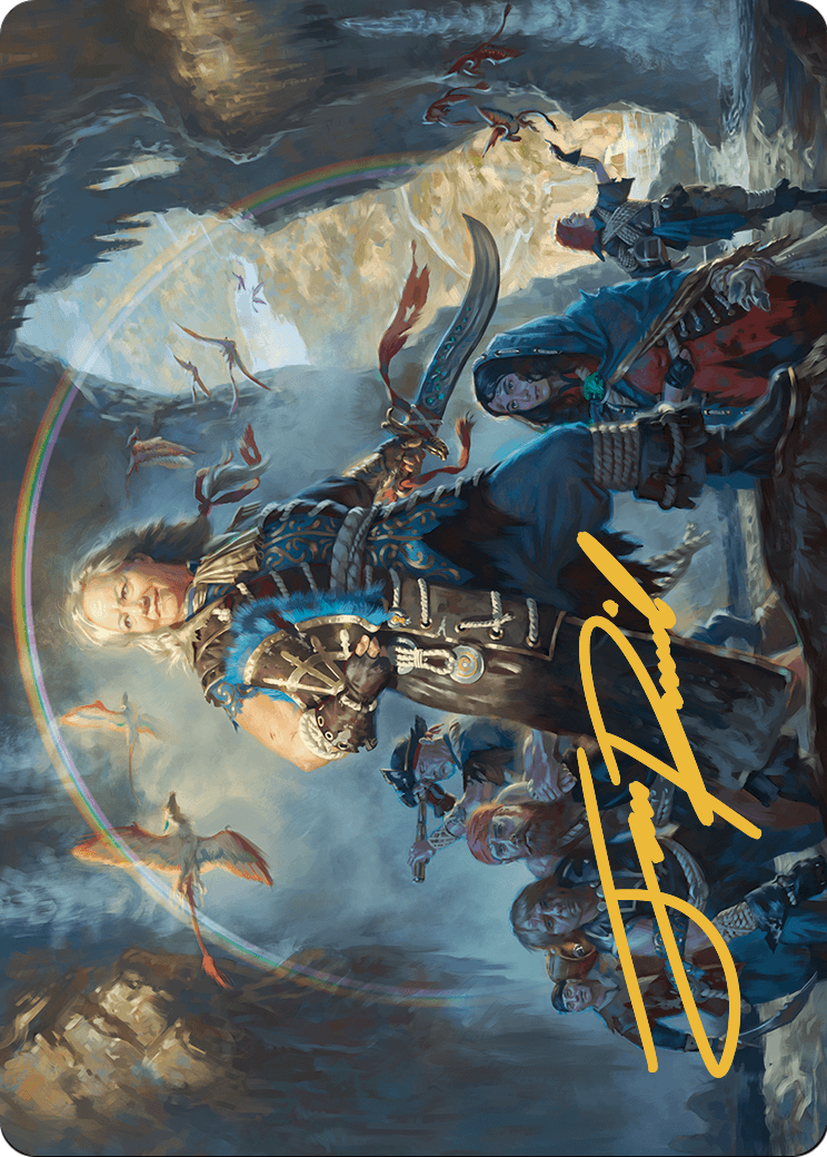 Admiral Brass, Unsinkable // Admiral Brass, Unsinkable  [The Lost Caverns of Ixalan Art Series] (Borderless) Foil