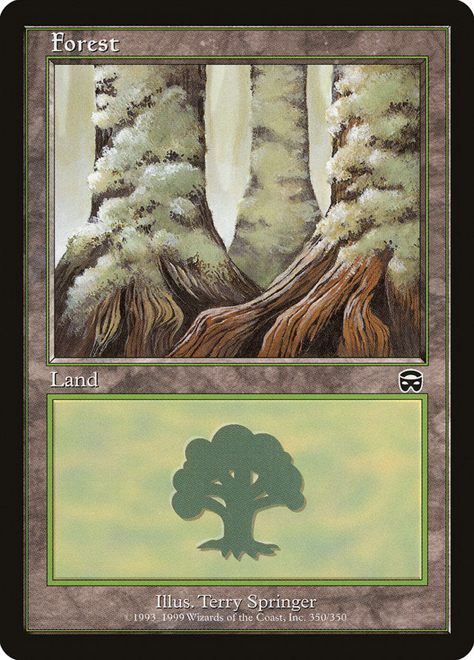 Forest (350) [Mercadian Masques] Foil