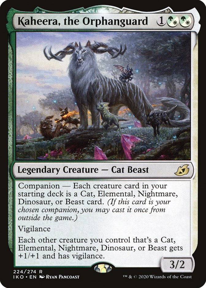 Kaheera, the Orphanguard [Ikoria: Lair of Behemoths] Foil