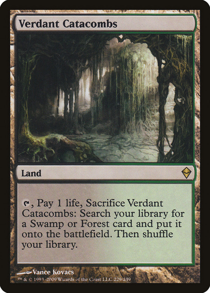 Verdant Catacombs [Zendikar] Foil